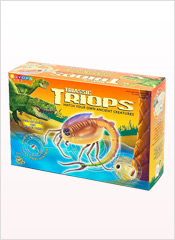 TRIASSIC TRIOPS - Deluxe Triops Kit, Contains Eggs, Aquarium, Food,  Instructions and Helpful Hints to Hatch and Grow Your Own Prehistoric  Creatures